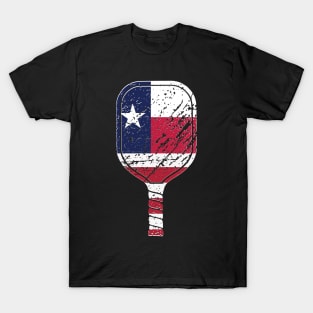 Texas PIckleball Paddle T-Shirt